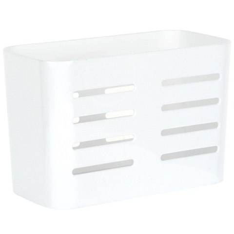 Półka Pod Prysznic Biała Duża Prostokątna na Przyssawki 185 x 9 cm BS