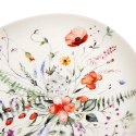 Talerz Deserowy Porcelanowy MAKI 20,5 cm ORION Wzór Polne Kwiaty