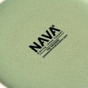 Talerz Obiadowy Płytki Ceramiczny Zielony NAVA ARTHENA 27 cm Brzeg