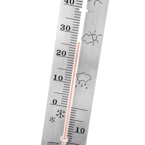 Termometr Uniwersalny Stalowy Nierdzewny ORION 28 cm Wewnątrz Zewnątrz