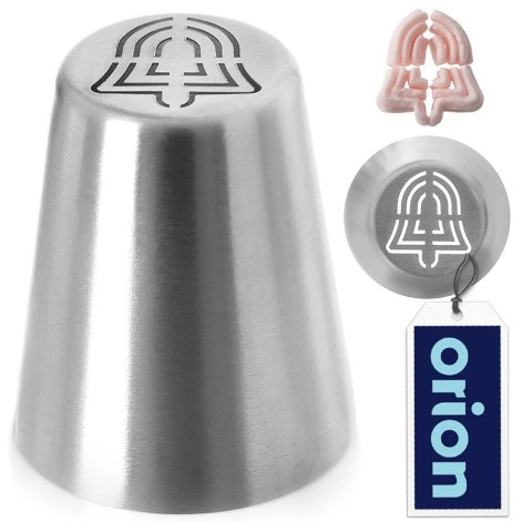 Tylka Cukiernicza Stalowa Dzwonek ORION Dekoracyjna do Tworzenia Wzorów