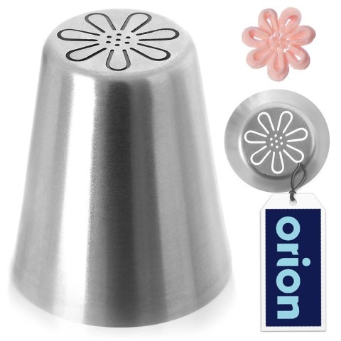 Tylka Cukiernicza Stalowa Kwiatek ORION Dekoracyjna do Tworzenia Wzorów