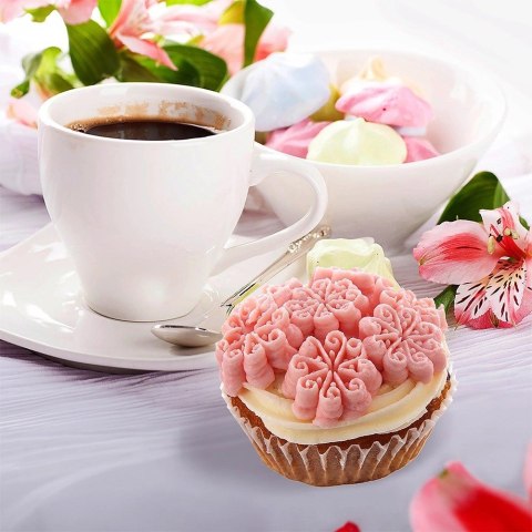 Tylka Cukiernicza Stalowa Kwiatek ORION Dekoracyjna do Tworzenia Wzorów