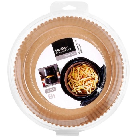 Wkład do Frytkownicy Air Fryer 50 szt. EXCELLENT HOUSEWARE Papier Okrągły