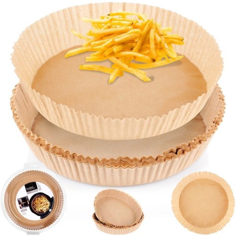 Wkład do Frytkownicy Air Fryer 50 szt. EXCELLENT HOUSEWARE Papier Okrągły
