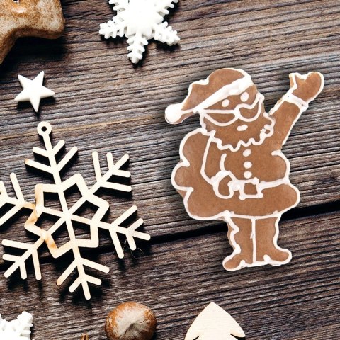 Wykrawacz do Ciastek Mikołaj 7,3 x 5,5 cm Stal Nierdzewna do Zmywarki ORION