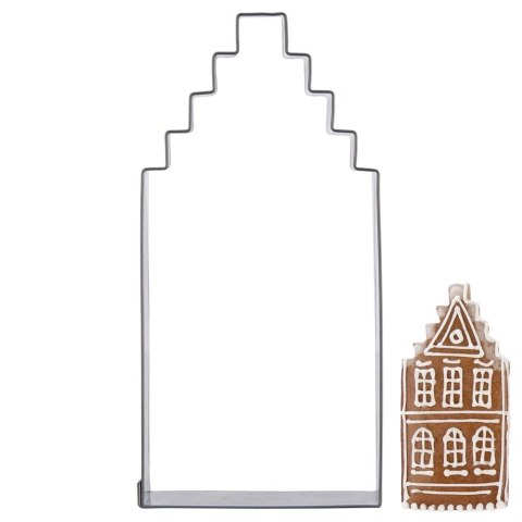 Wykrawacz do Ciastek Domek 12 cm Stal Nierdzewna Solidny ORION