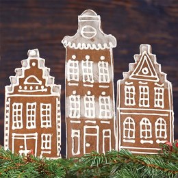 Wykrawacz do Ciastek Domek 14 cm Stal Nierdzewna Solidny ORION