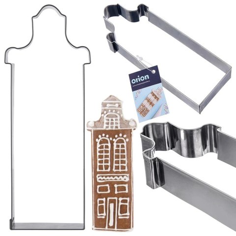 Wykrawacz do Ciastek Domek 14 cm Stal Nierdzewna Solidny ORION