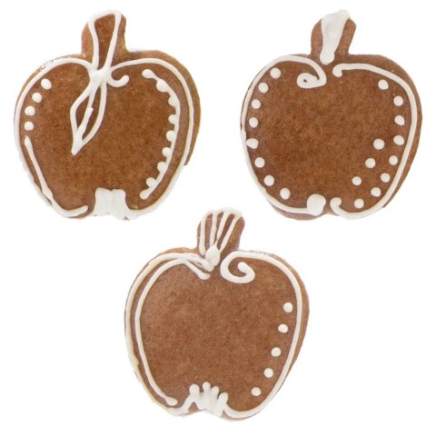 Wykrawacz do Ciastek Jabłko 4,3 cm Stal Nierdzewna do Zmywarki ORION