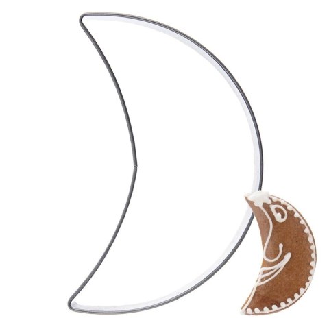 Wykrawacz do Ciastek Księżyc 6 x 3,7 cm Stal Nierdzewna do Zmywarki ORION