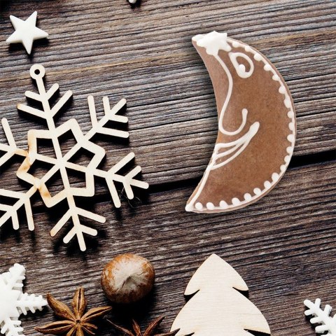 Wykrawacz do Ciastek Księżyc 6 x 3,7 cm Stal Nierdzewna do Zmywarki ORION