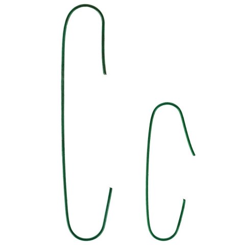 Zawieszki Haczyki 150 szt. VILDE Metalowe Zielone Choinkowe na Bombki