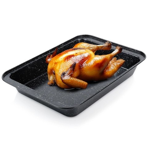 Brytfanna Granitowa VILDE 37,5 x 25,5 x 5 cm Stal Węglowa do 230°C