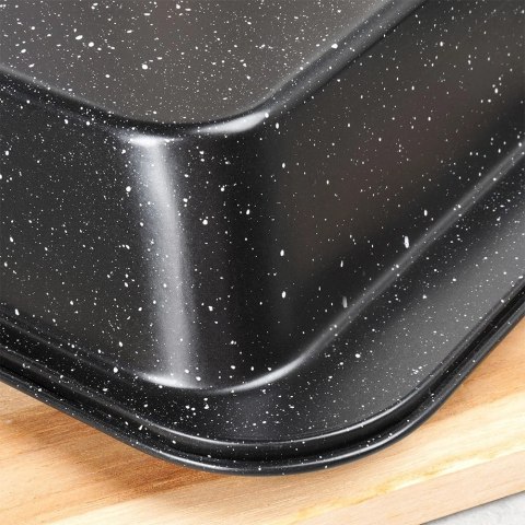 Brytfanna Granitowa VILDE 37,5 x 25,5 x 5 cm Stal Węglowa do 230°C