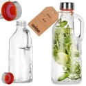 Butelka Szklana z Uchwytem ORION 550 ml Szczelna Retro do Zmywarki