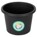 Doniczka Ogrodowa Okrągła VILDE 20 cm Czarna Odporna na Pogodę