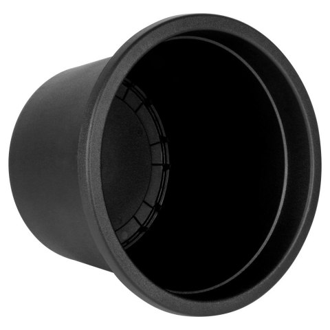 Doniczka Ogrodowa Okrągła VILDE 34 cm Czarna Elegancka i Solidna