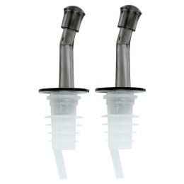 Dozowniki do Butelek EXCELLENT HOUSEWARE 2 szt. Przezroczyste z Zatyczkami