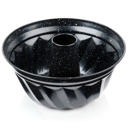 Forma do Babki VILDE Granitowa 24,5 cm Stal Węglowa z Kominem