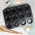 Forma do Muffinek VILDE Granitowa Nieprzywierająca na 12 szt. 35 x 26,5 cm