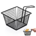 Koszyk na Frytki Czarny 22 x 13 x 8 cm EXCELLENT HOUSEWARE Uniwersalny