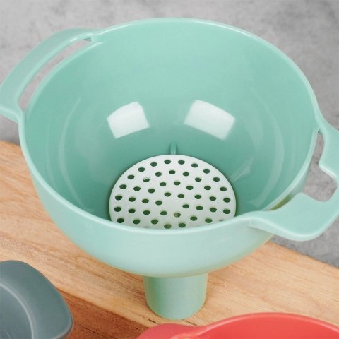 Lejek kuchenny i sitko 10/8/6 cm 4 el.