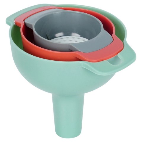 Lejek kuchenny i sitko 10/8/6 cm 4 el.