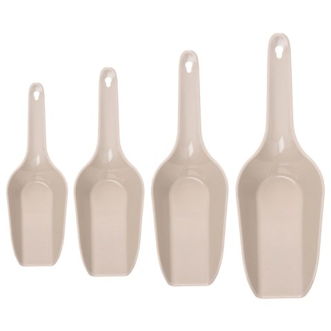 Łopatki do Nabierania z Tworzywa 4 Sztuki Różne Rozmiary do Zmywarki ORION