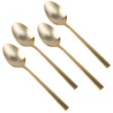 Łyżeczki do Herbaty Stal Nierdzewna Złote 4 Szt. 15 cm EXCELLENT HOUSEWARE