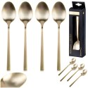 Łyżeczki do Herbaty Stal Nierdzewna Złote 4 Szt. 15 cm EXCELLENT HOUSEWARE