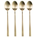 Łyżeczki Koktajlowe Stal Nierdzewna Złote 4 Szt.18 cm EXCELLENT HOUSEWARE