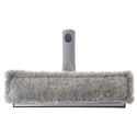 Mop do Okien ze Ściągaczką 2w1 CLEAN SYSTEM 28,5 x 18,5 cm Tworzywo ORION