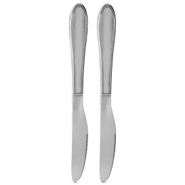 Noże Stołowe Conic 22 cm Stal Nierdzewna 2 szt. do Zmywarki Solidne ORION