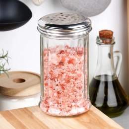 Pojemnik Szklany na Przyprawy Sitko 350 ml VILDE z Otworami 13,5 x 7,5 cm