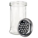 Pojemnik Szklany na Przyprawy Sitko 350 ml VILDE z Otworami 13,5 x 7,5 cm