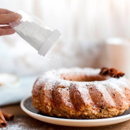 Pojemnik Sitko Dozownik na Cukier Cynamon 250 ml ORION Tworzywo 11 x 7 cm