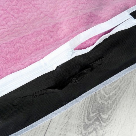 Pokrowiec na Pościel Duży Zamek Uchwyt 67 L VILDE Pod Łóżko 100 x 45 cm