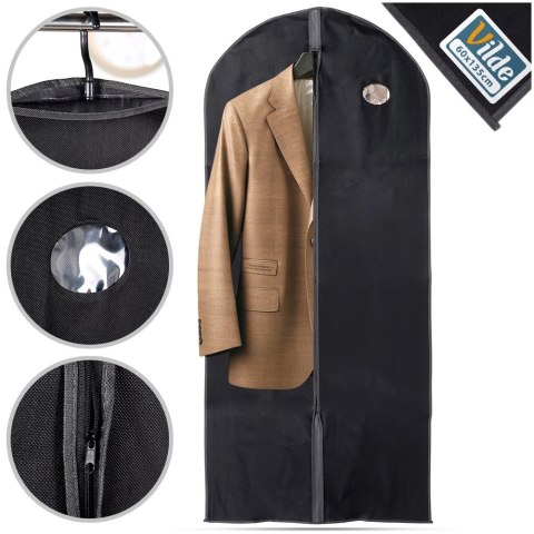 Pokrowiec Ochronny na Ubrania Długie Sukienka Płaszcz VILDE 60 x 135 cm