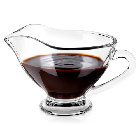 Sosjerka Szklana z Uchem do Sosów i Polew 200 ml Zmywarka VILDE