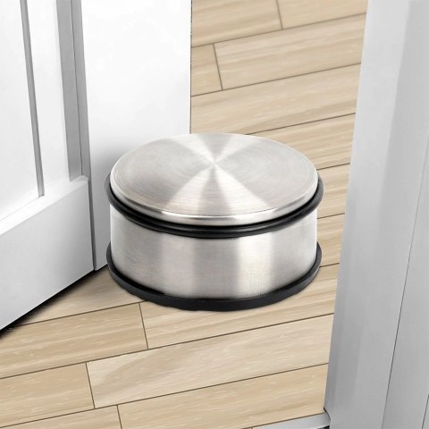 Stoper do Drzwi Ciężki Stal Nierdzewna bez Montażu 11,5 cm VILDE