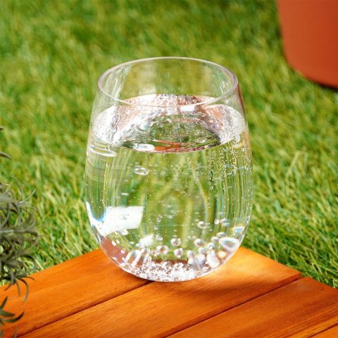 Szklanka do Drinka Whisky Akrylowa 450 ml VILDE Nietłukąca do Zmywarki