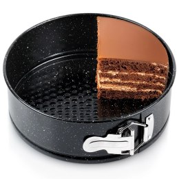 Tortownica Rozpinana Granitowa 20 cm VILDE Stal Nieprzywierająca do Ciast