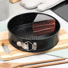 Tortownica Rozpinana Granitowa 24 cm VILDE Stal Nieprzywierająca do Ciast