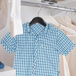 Wieszaki na Ubrania Czarne 3 szt. ORION Obrotowe Imitacja Drewna 42,5 cm