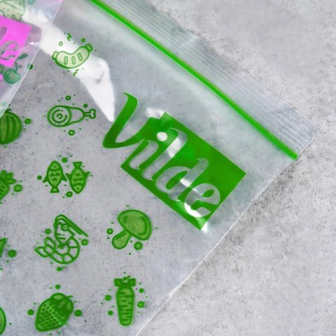 Woreczki Strunowe do Żywności 40 szt. VILDE Dwa Rozmiary M/L