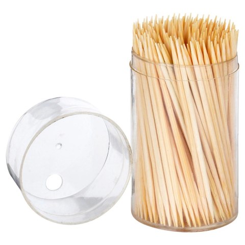 Wykałaczki Bambusowe 6,5 cm 3 x 200 szt. Drewniane Solidne Trwałe ORION