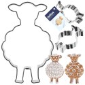 Wykrawacz do Ciastek Owca 7 x 4,3 cm Stal Nierdzewna do Zmywarki ORION