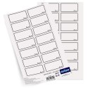Etykiety Samoprzylepne na Słoiki ORION WHITELINE 28 szt. Białe Prostokątne