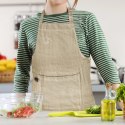 Fartuch Kuchenny Bawełniany ORION GREENISH Zielony z Kieszenią 70x84 cm